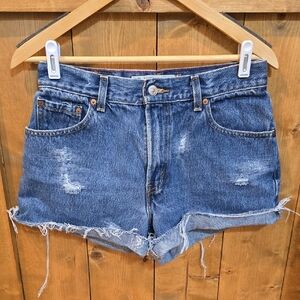 Levis Cut Off Shorts